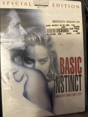 Basic Instinct (DVD, 2003, Special Edition - Unrated)