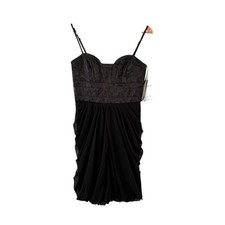 Womens Y2K Coquette Babydoll Slip Dress Size 2 Tulip Hem Cocktail Formal