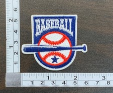 Baseball Embroidered Iron On Patch