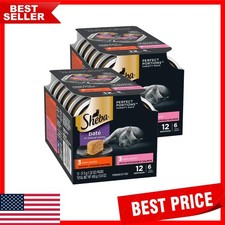 Protein-Rich Wet Cat Food Pate with Chicken & Sustainable Salmon, 31.6 oz 10.48 per gallon