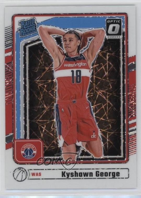 2024-25 Panini Donruss International Prizm Kyshawn George #P-225 RC 1nr7