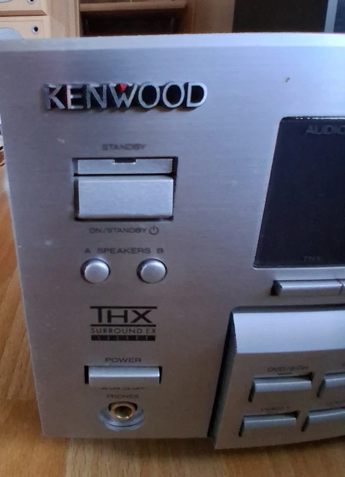 Kenwood KRF-X9080D AV-Receiver THX Dolby Digital DTS mit Anleitung - Bild 4 von 4