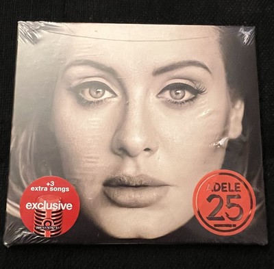 25 by Adele TARGET Exclusive +3 Extra Bonus Songs SEALED Brand New Digipak