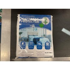 Premium Bamboo Mattress Protector - Waterproof, Breathable, Noiseless, Easy Care