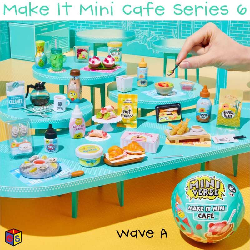 MGA Miniverse Make It Mini CAFE SERIES 6 | NEW Opened Unused