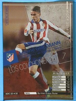 WCCF2014-2015 OE SOC 22/32 Antoine Griezmann Japan Gebraucht