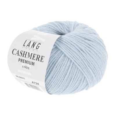 Wolle Kreativ! Lang Yarns - Cashmere Premium Fb. 21 ciel 25 g