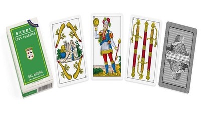 Dal Negro: Carte Da Gioco Sarde 99 Plastica NEW