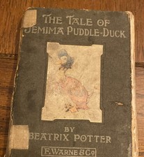 Beatrix Potter The Tale of Jemima puddle-Duck F. Warne & Co 1908 Edition