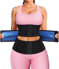 Waist Trainer for Women Corset Shapewear Segmented Sweat Waist Trimmer for Wo...