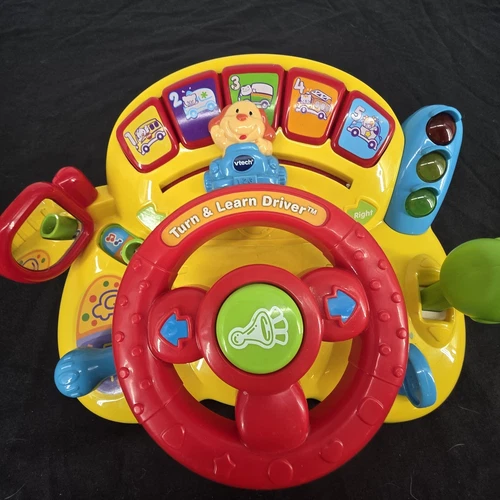 Vtech Turn And Learn Driver.  Has All The Sounds To Keep Young Ones Interested.