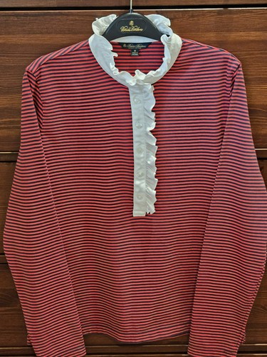 Brooks Brothers women new without tags multicolor supima cotton blouse Size M