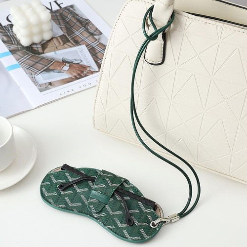 Borsa per occhiali da sole portatile, custodia per occhiali da sole sottile, custodia per occhiali da sole da viaggio con... - Foto 4 di 7