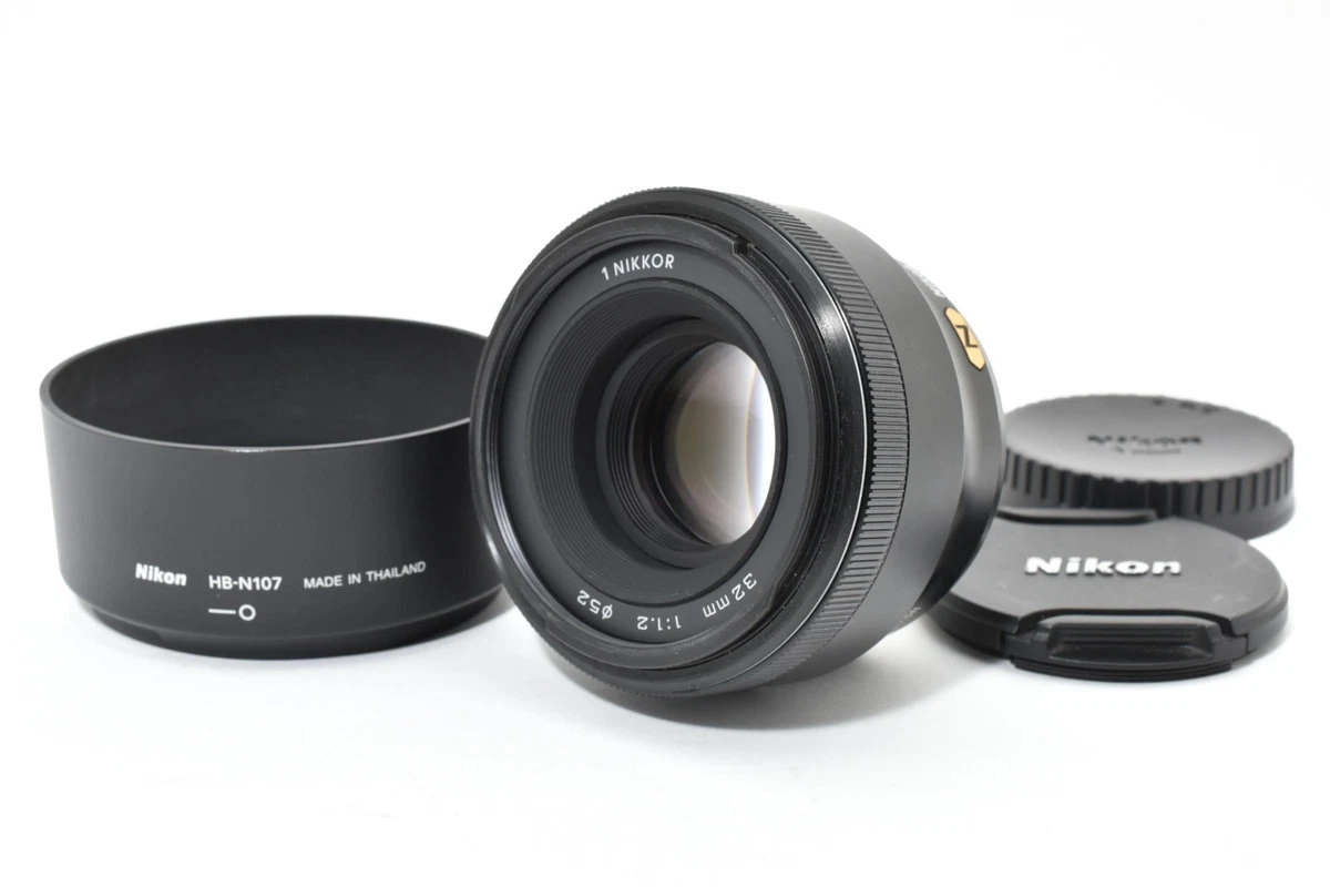 Nikon 1 NIKKOR 32mm Focal f/1.2 Camera Lenses for sale - eBay