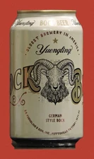 YUENGLING BOCK, D.G. YUENGLING & SON, INC Beer Can 12x8in Metal Sign Mancave 10