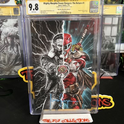CGC SS 9.8 Mighty Morphin Power Rangers The Return #1 Signed By Mico Suayan