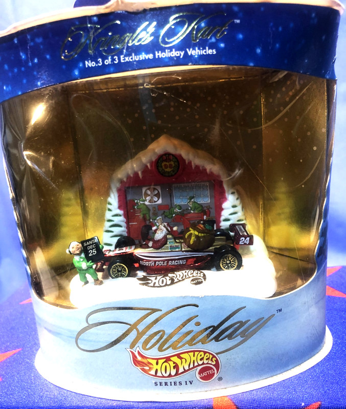 Vintage 1998 Kringle's Kart Exclusive Holiday Hot Wheels Vehicle # 3 series IV