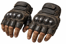 Motorcycle Half Finger Leather Gloves Size Chart Tactical Biker Gloves