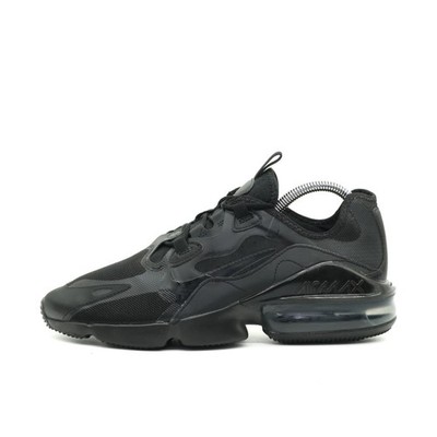 Nike Herren Air Max Furyosa Schuh Schwarz Mesh/Kunstleder Low-Top Sneaker EU 42
