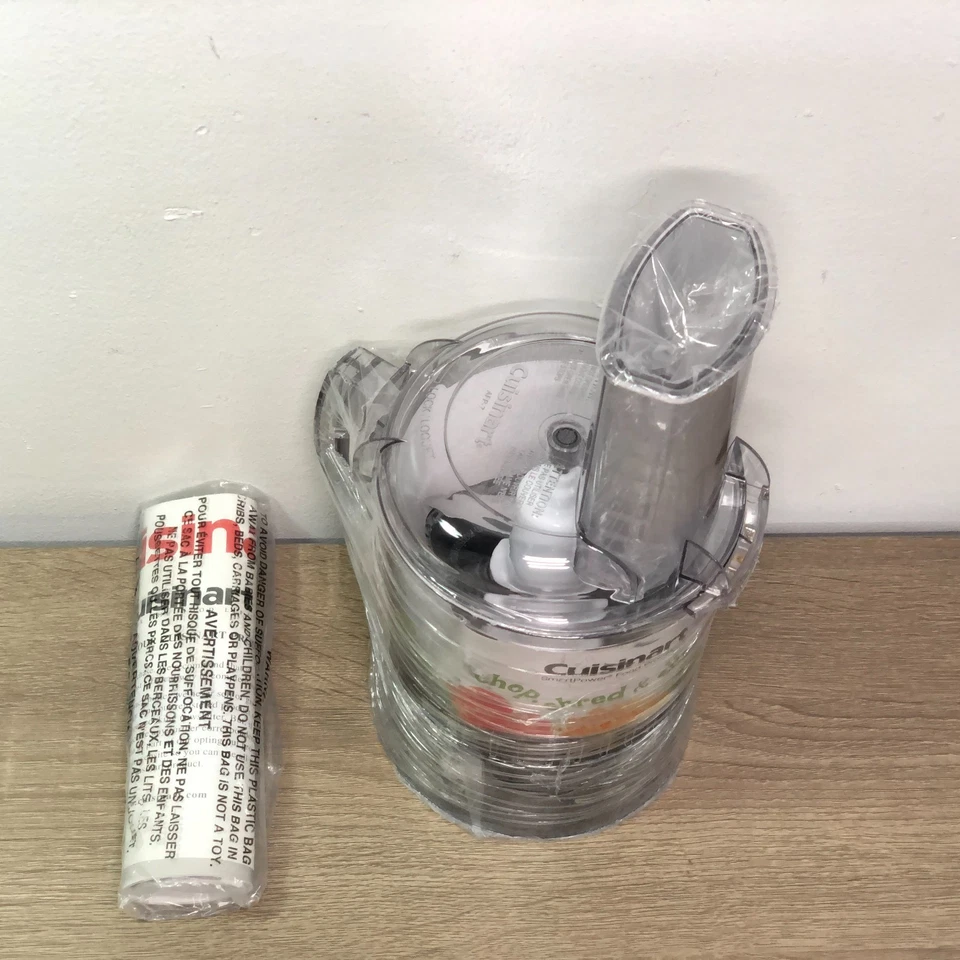 Cuisinart SmartPower Duet Food Processor AFP-7 Collar Bowl Lid Blade Manual Part - Image 3 of 4