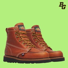 Thorogood 814-4188 American Heritage 6 Tobacco Moc Toe Work Boot Men USA MADE
