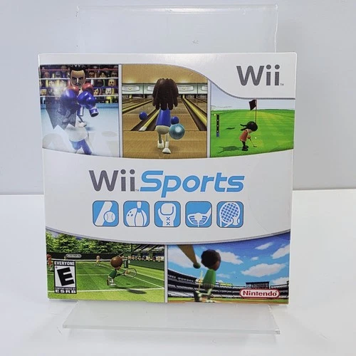 Wii Sports (Nintendo Wii, 2006) New And Sealed In Cardboard Sleeve North America