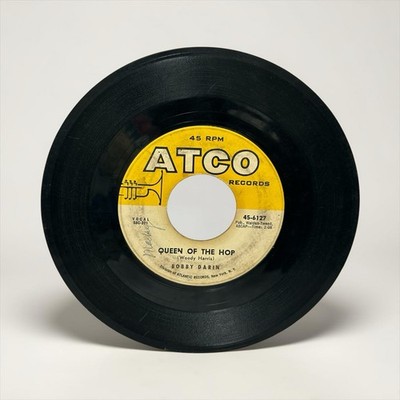 Bobby Darin - Queen Of The Hop/Lost Love - 45 Record 1958 ATCO Records Original