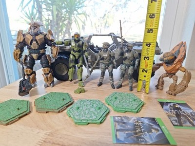 Halo Warthog Infinite 2020 Jazwares Master Chief Brute Chieftain UNSC Marine Lot