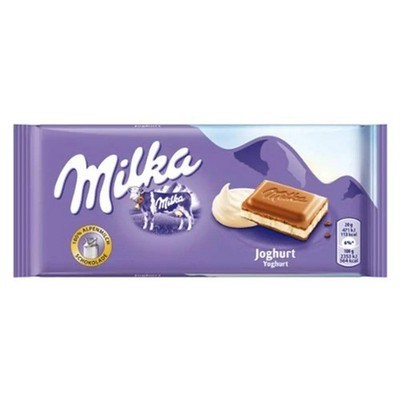 Milka Chocolate Bar Yogurt 100g
