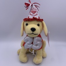 NWT Raising Cane's 25th Birthday One Love Limited Edition Dog Plush Puppy 2022