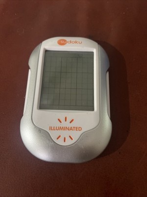 Vintage Sudoku Illuminated Handheld Electronic Game - Techno Source