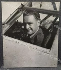 WW2 Egypt RAF Helopolis M.U. a Fitter in a Hurricane ? small photo 5.5 by 4.5cm