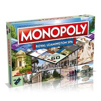 Winning Moves Royal Leamington Spa Monopoly Board Game, Tour Around The Board, B