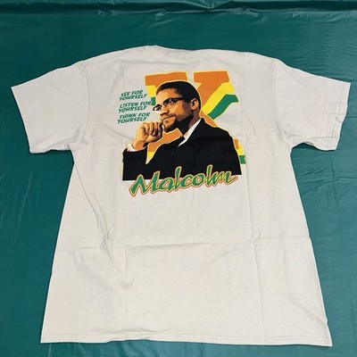 Vintage 2000 s Malcolm x Short Sleeve Graphic T-Shirt Size Large
