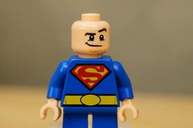 LEGO Mighty Micros Minifigure Superman 76068 sh0348 Short Legs