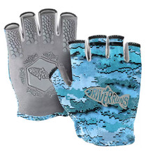 Fishing Gloves UPF50 Sun Protection Fingerless Gloves Men Kayak Paddling 1 Pair