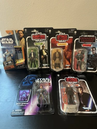 Star Wars The Vintage Collection Starkiller And More Action Figures Lot