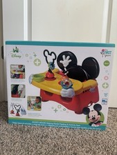 NIB Disney My First Years Feeding  Activity Seat Mickey Mouse BPA Free 6 mths 
