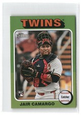2024 Topps Heritage #633 Jair Camargo Mini High # Green Border