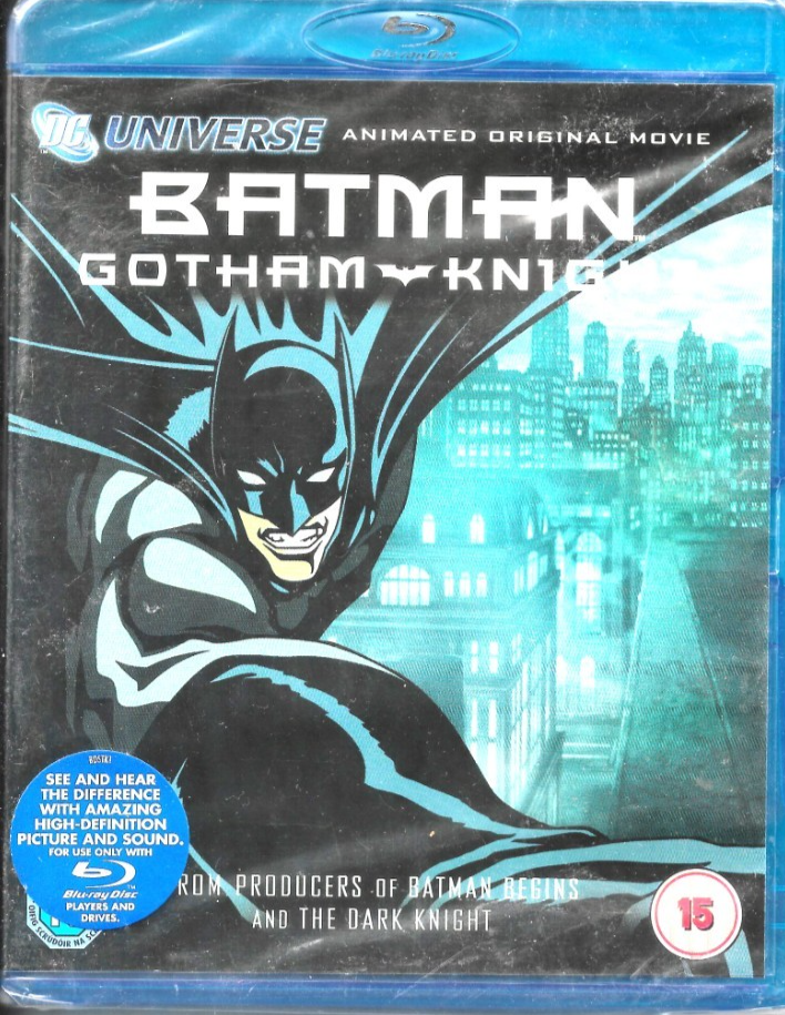 Batman Gotham Knight  Blu Ray  Kevin Conroy Gary Dourdan  New And Sealed