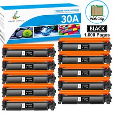10 CF230A Toner Cartridge for HP LaserJet Pro MFP M227fdn M203dw M203dn Hi-Yield