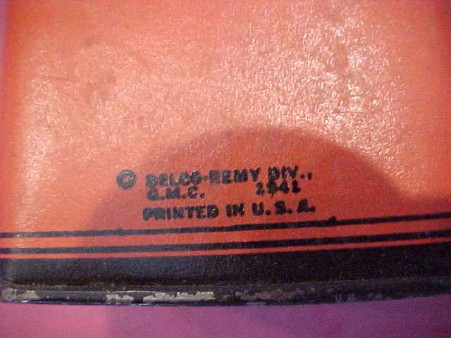 NOS GM DIST POINT BREAKER PLACA 37 38 39 40 41 46 47 48 49 OLDS PONTIAC GMC MACK Foto 3 de 4