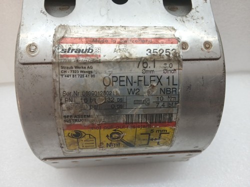 STRAUB 35253 OPEN-FLEX 1L  SER. NR 0609012800211 - Picture 2 of 4