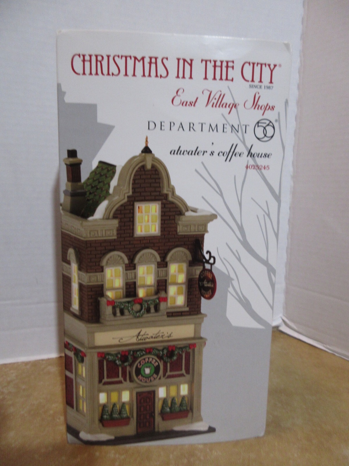 Dept. 56 2012 CIC "Atwater's Coffee House " East Village Shops 4025245
