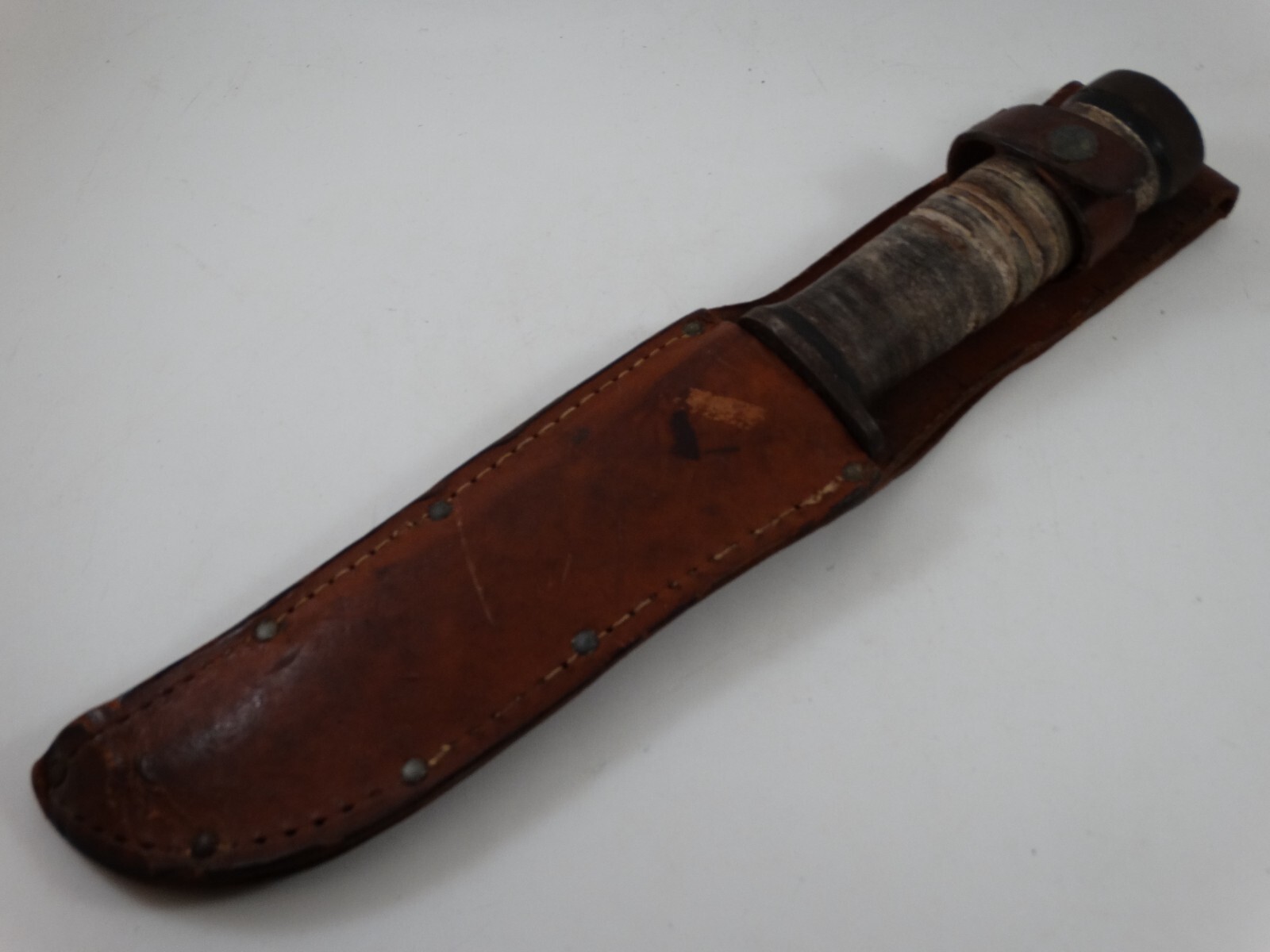 Vintage Cattaraugus 225Q Quartermaster Knife with Sheath eBay