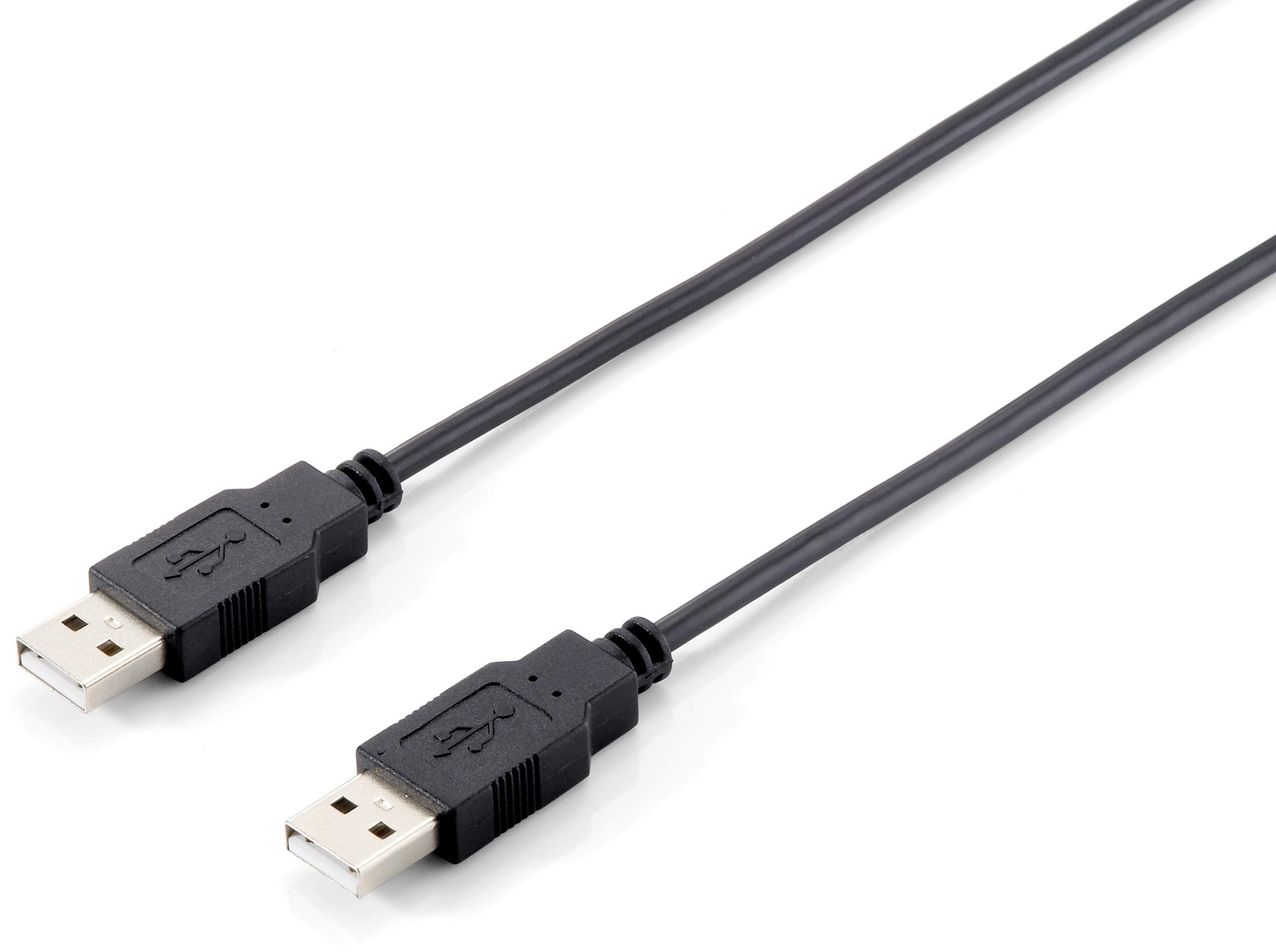 Equip USB 2.0 cable A-plug/A-plug black 1,8m