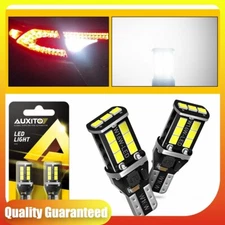 912 LED Bulb Backup Reverse Light T15 921 W16W Super Bright White Canbus P