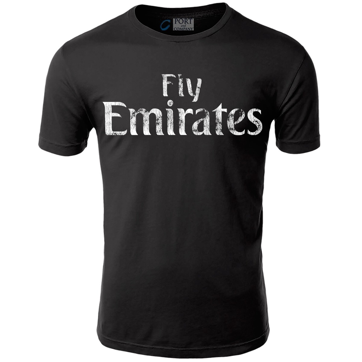 Fly Emirates Fifa World Cup Futbol Soccer Shorts Sleeve Cotton T