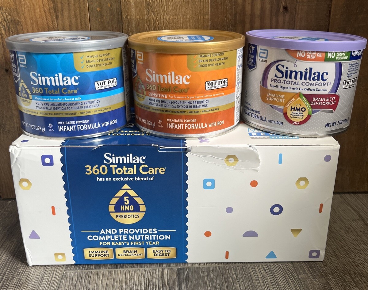 Similac 360 Total Care Promo Little Gift 3x Oz Cans Brand New