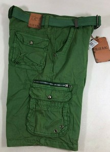 american rag shorts cargo with braided belt